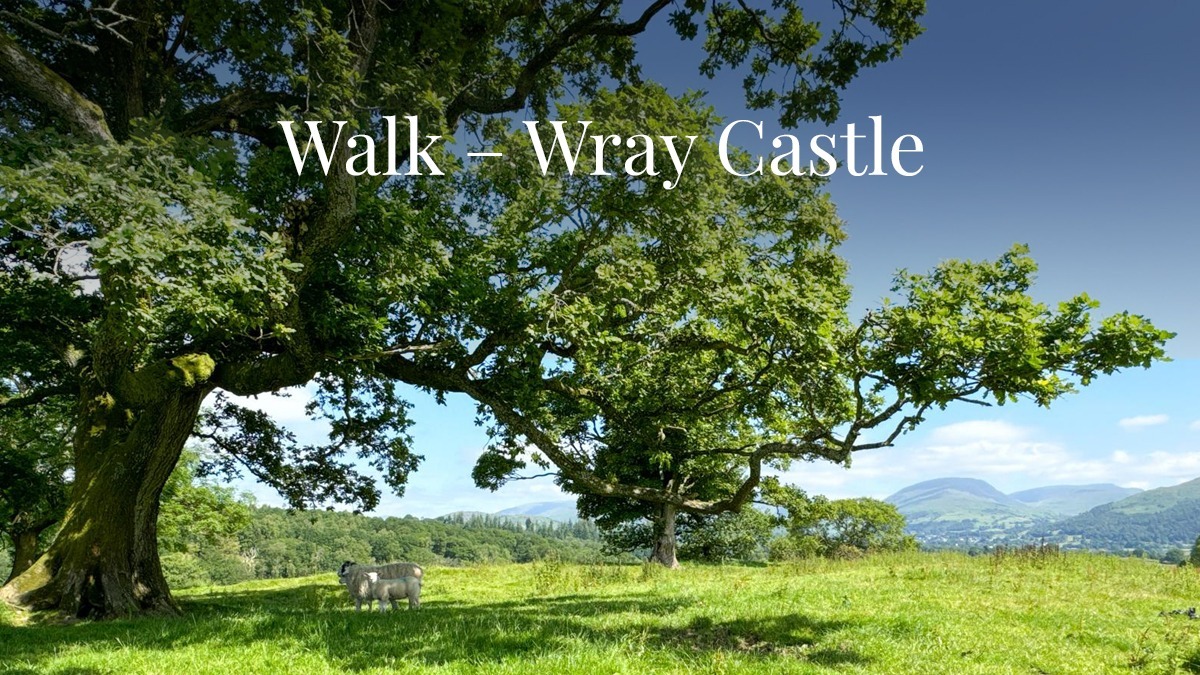 Walking to Wray Castle from Hawkshead